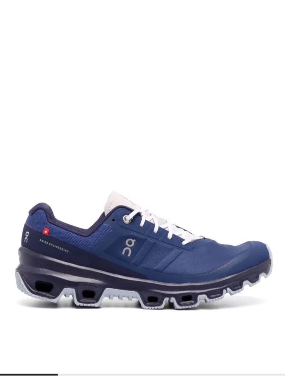 On Running Women’s Athletic Shoe - Navy Blue with White Accents